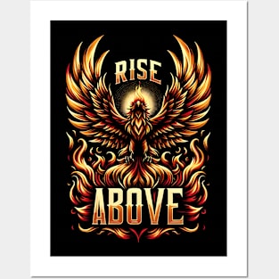 Rise above - Phoenix Posters and Art